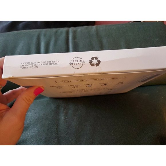 NWOB Pondering Pine Organic Baby Milestone Blanket 47”x47” New Muslin Cotton - Picture 2 of 8